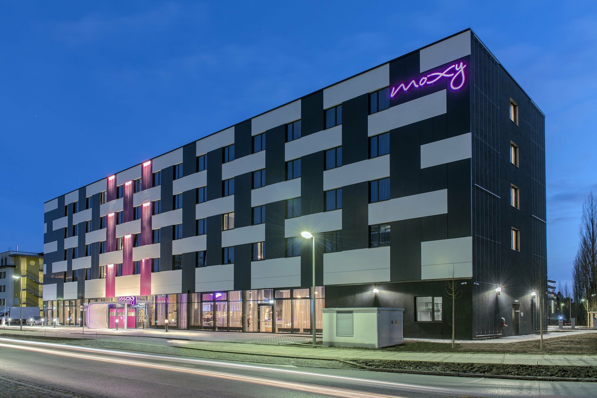 Moxy Munich Messe Hotel Aschheim Eksteriør billede