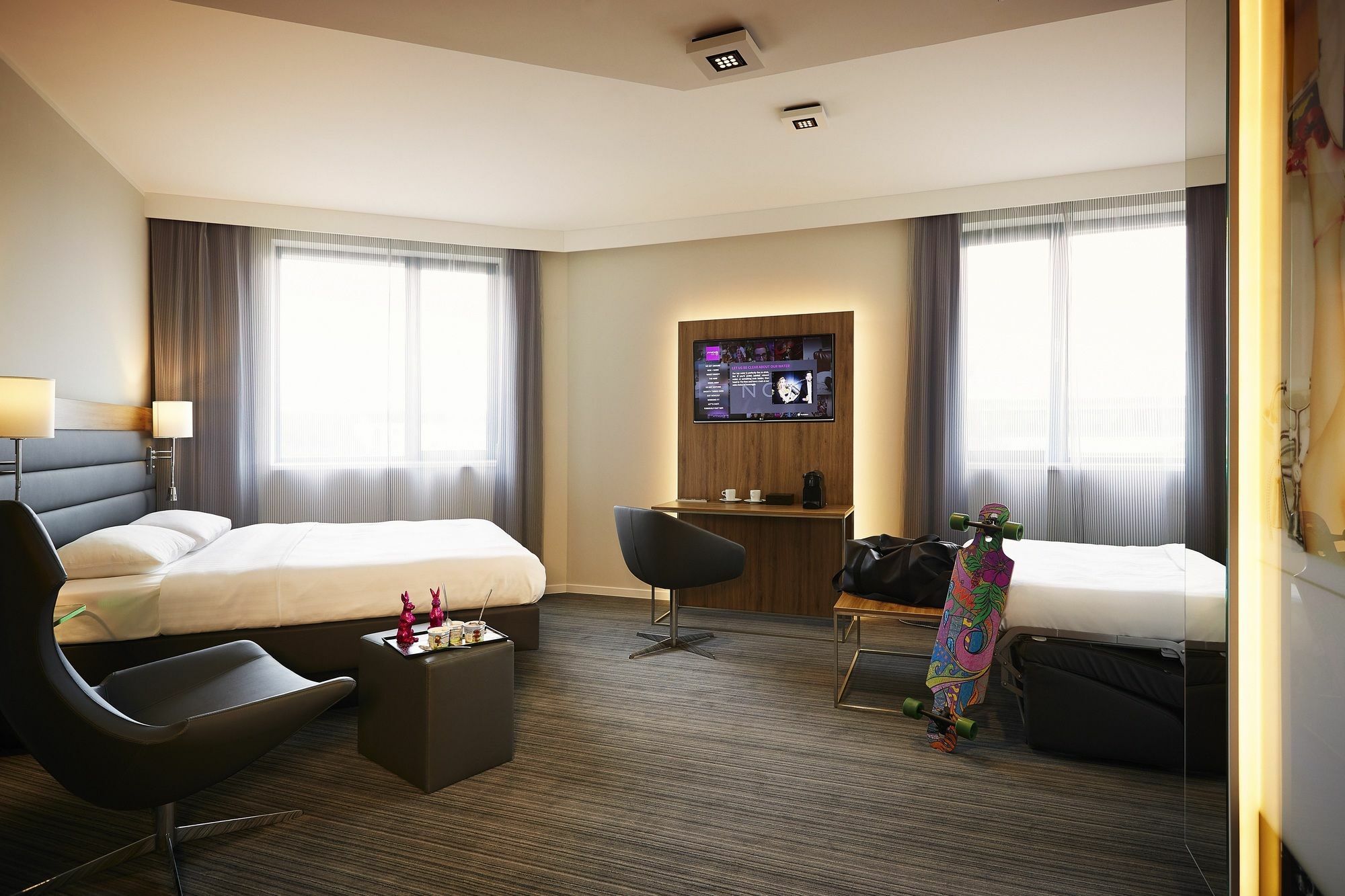Moxy Munich Messe Hotel Aschheim Eksteriør billede